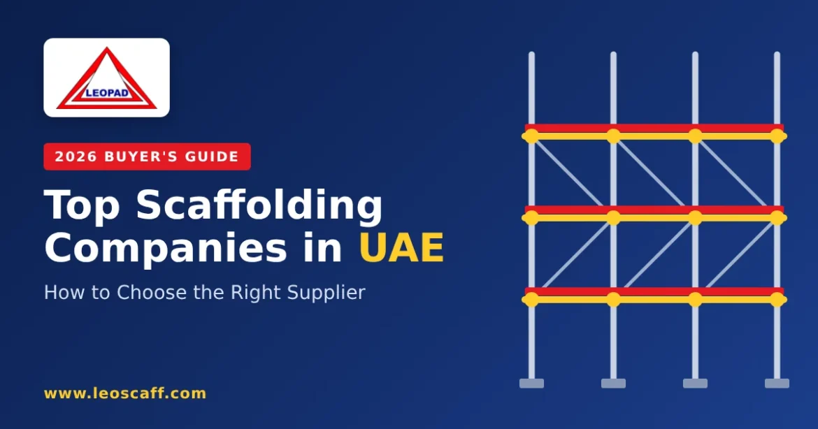 Top scaffolding companies in UAE 2026 - guide to choosing the right scaffolding supplier by Leopad Dubai